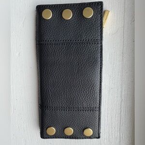 Hammit checkbook wallet, black.  Never used.